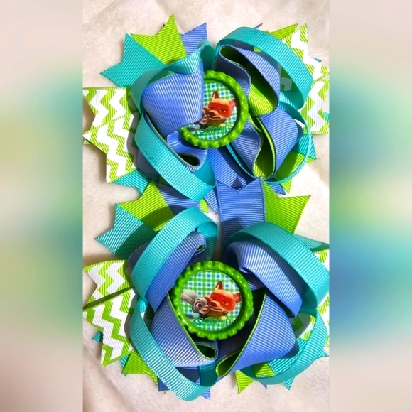 Huge Lot of 23 Boutique Disney Style Alligator Clip Hairbows - Picture 14 of 16